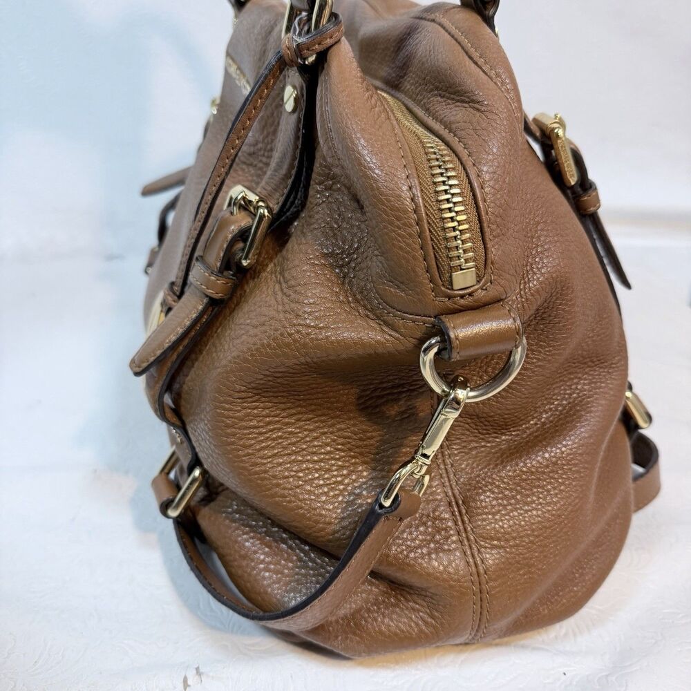 Michael Kors Bedford Legacy Satchel Brown Leather - Picture 5 of 16